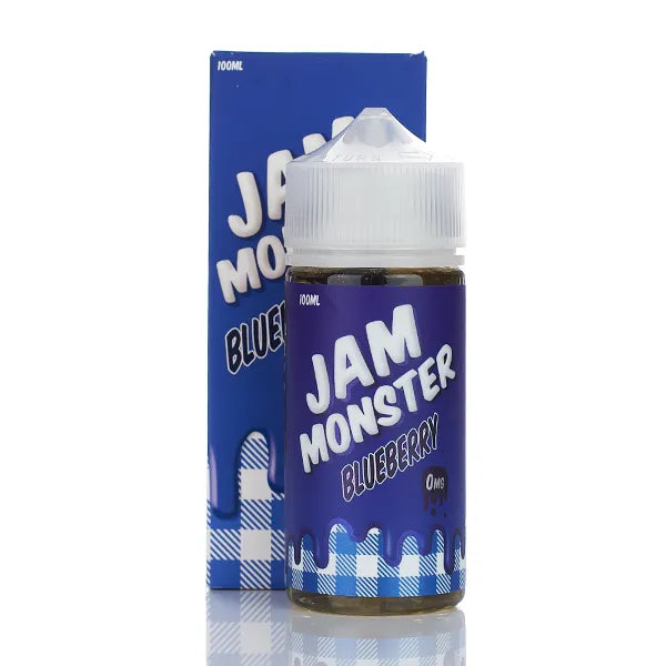 Jam Monster - No Nicotine Vape Juice - 100ml - Black Coral